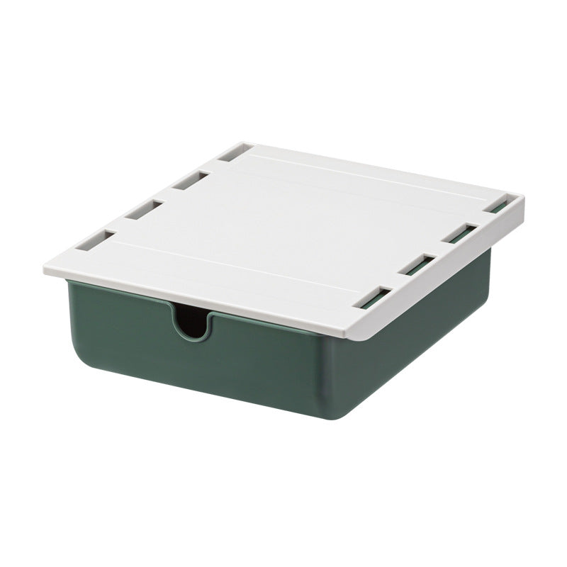 Compact Office Drawer Organizer – Under-Desk Slide Box for Stationery
