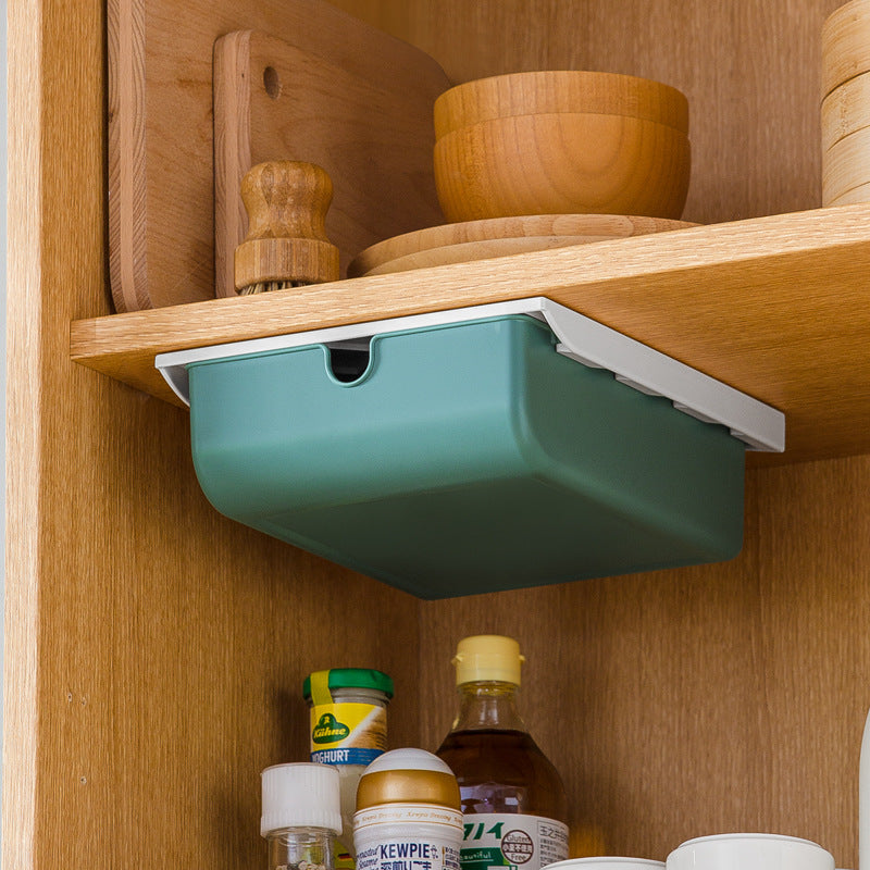 Compact Office Drawer Organizer – Under-Desk Slide Box for Stationery